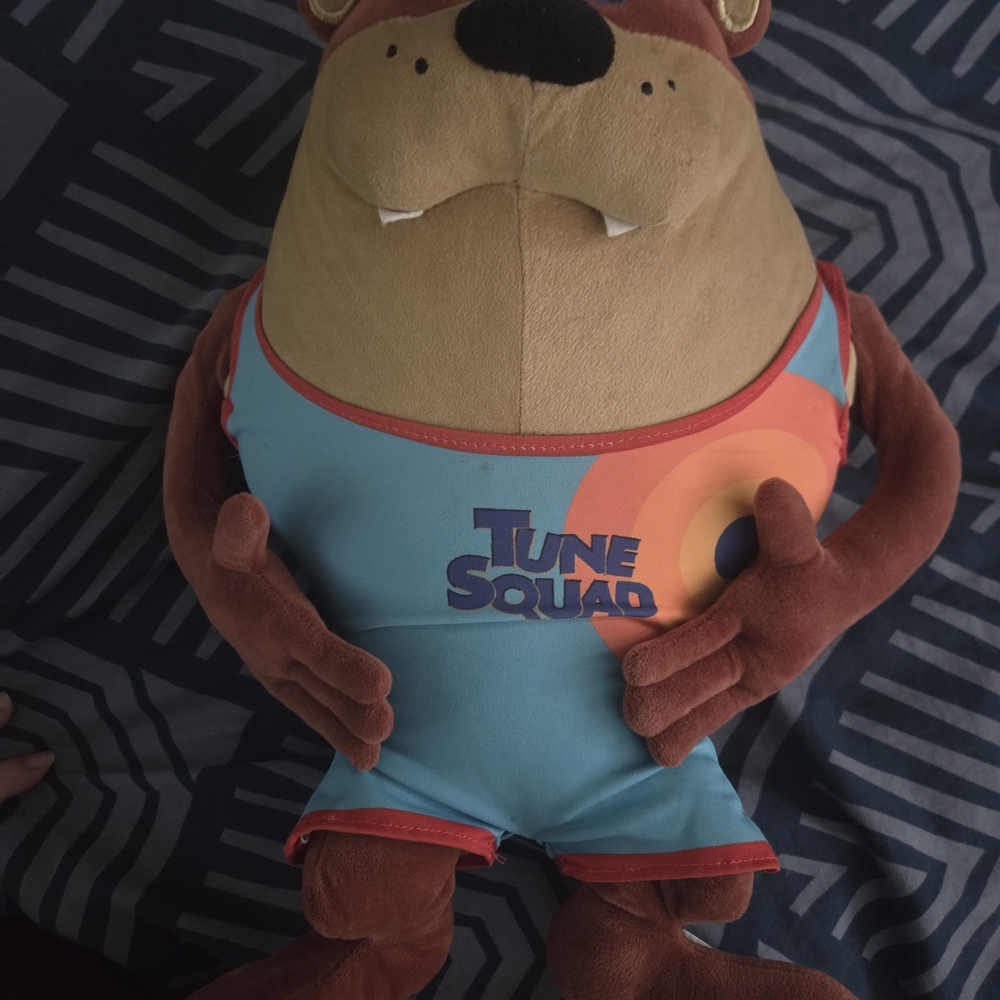 Taz Plush Toy - Brown and Blue - Picture 2 of 3